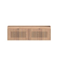 RTV unit Meda: natural oak
