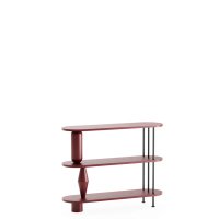 bookcase Vazoo: burgundy oak