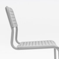 chaise Tube: RAL7044