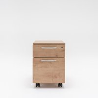 pedestal Standard: natural oak