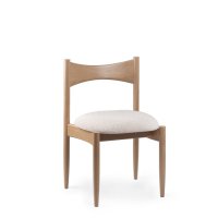 silla Kemi: Boucle - Sand Baloo 2074, roble natural