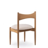 chair Kemi: Boucle - Sand Baloo 2074, natural oak