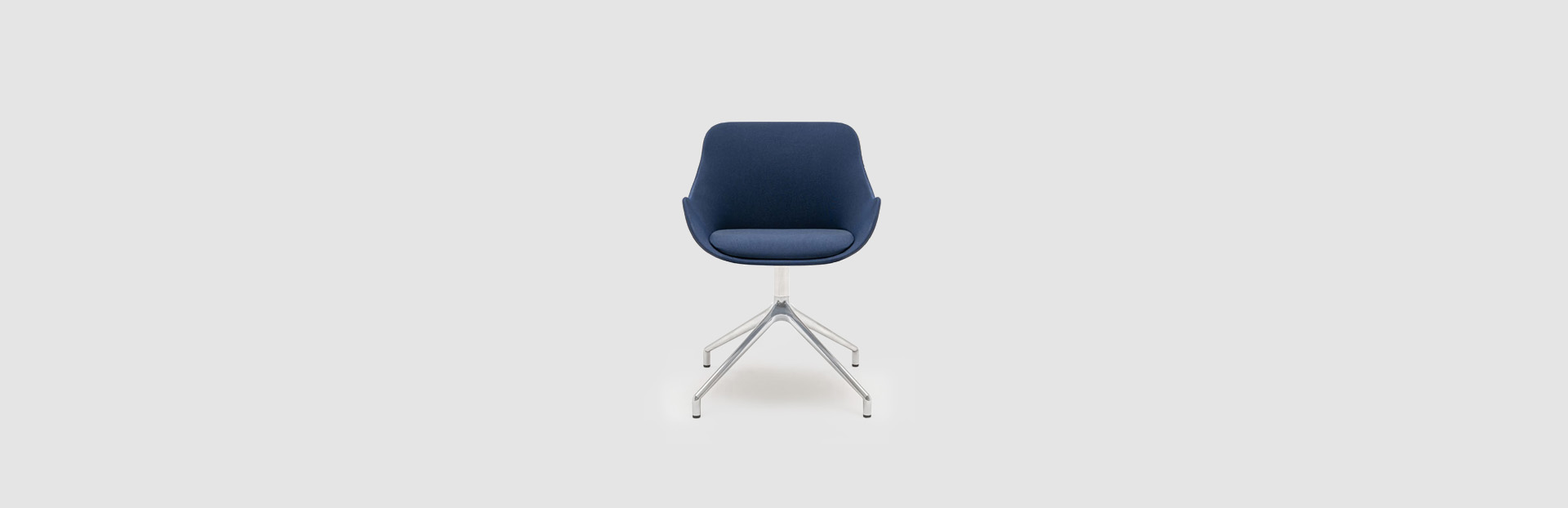 Stuhl mit poliertem Aluminiumgestell Baltic Classic - lookbook