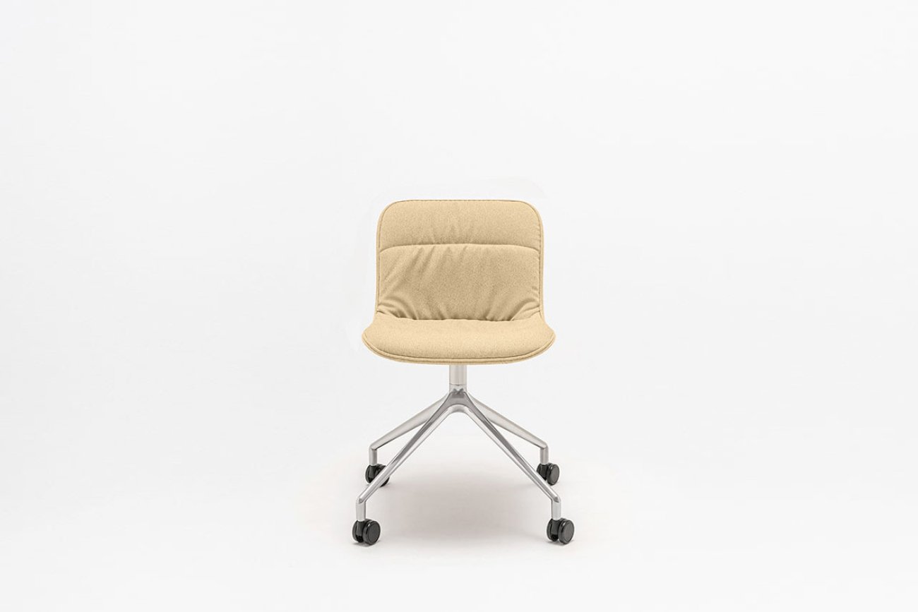 Stoel Met Gepolijste Aluminium Onderstel Baltic 2 Soft Duo