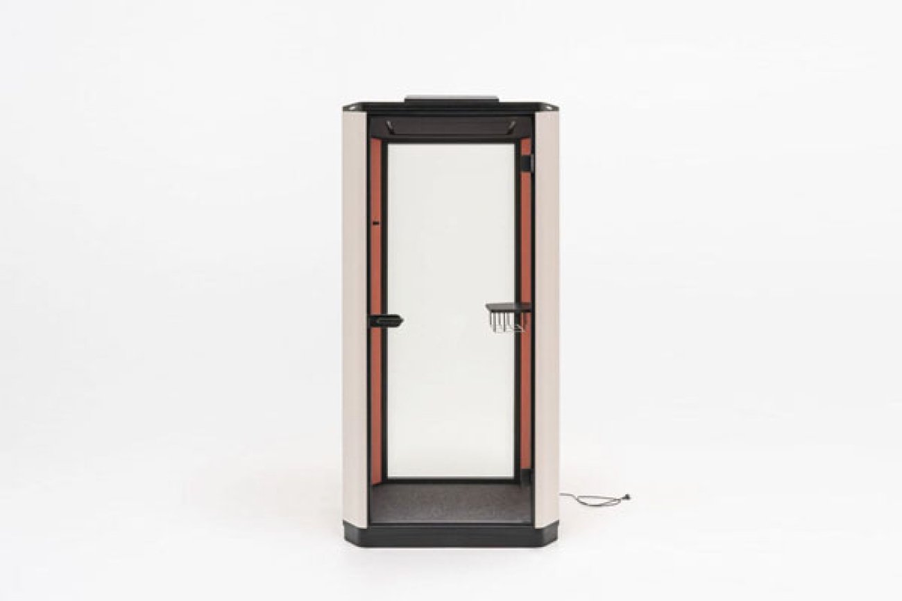 Een Geluidsdichte Cabine Voor Één Persoon Coda