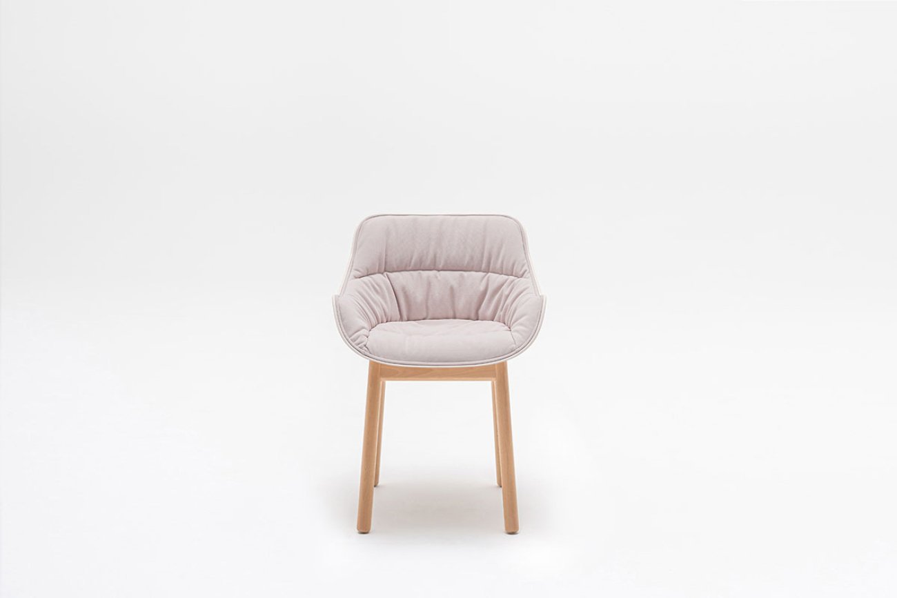 Stuhl Mit Holzbasis Baltic Soft Duo