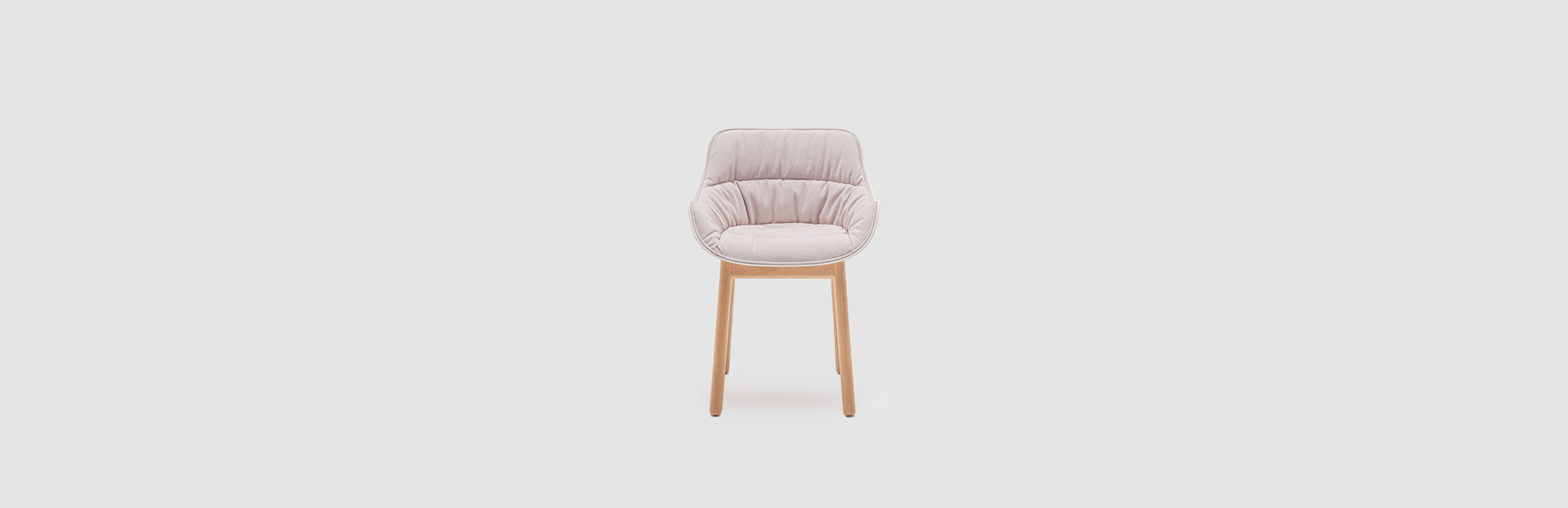 Stuhl mit holzbasis Baltic Soft Duo - lookbook