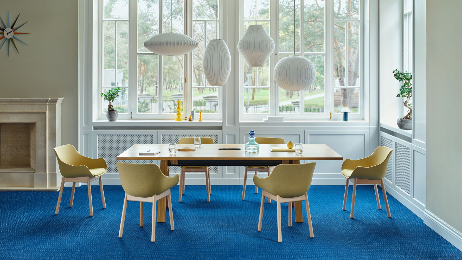 Stoel met houten onderstel Baltic Classic - lookbook