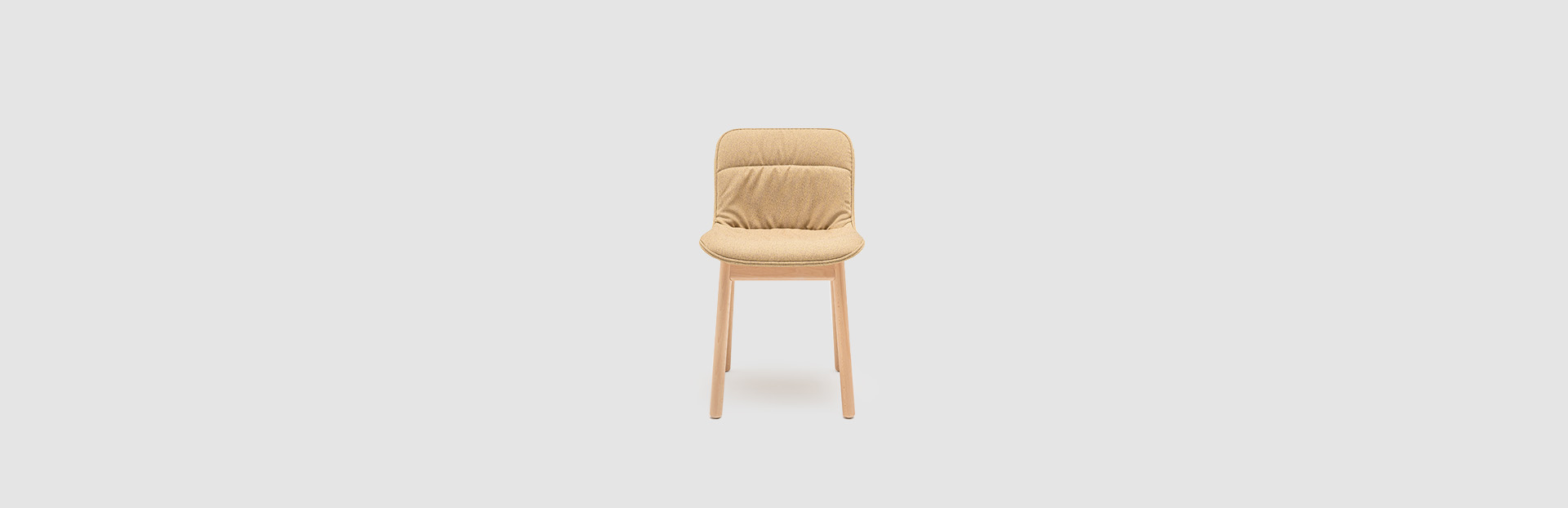 Stoel met houten onderstel Baltic 2 Soft Duo - lookbook
