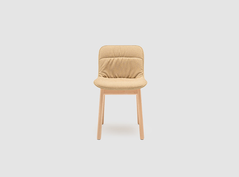 Stoel met houten onderstel Baltic 2 Soft Duo - lookbook