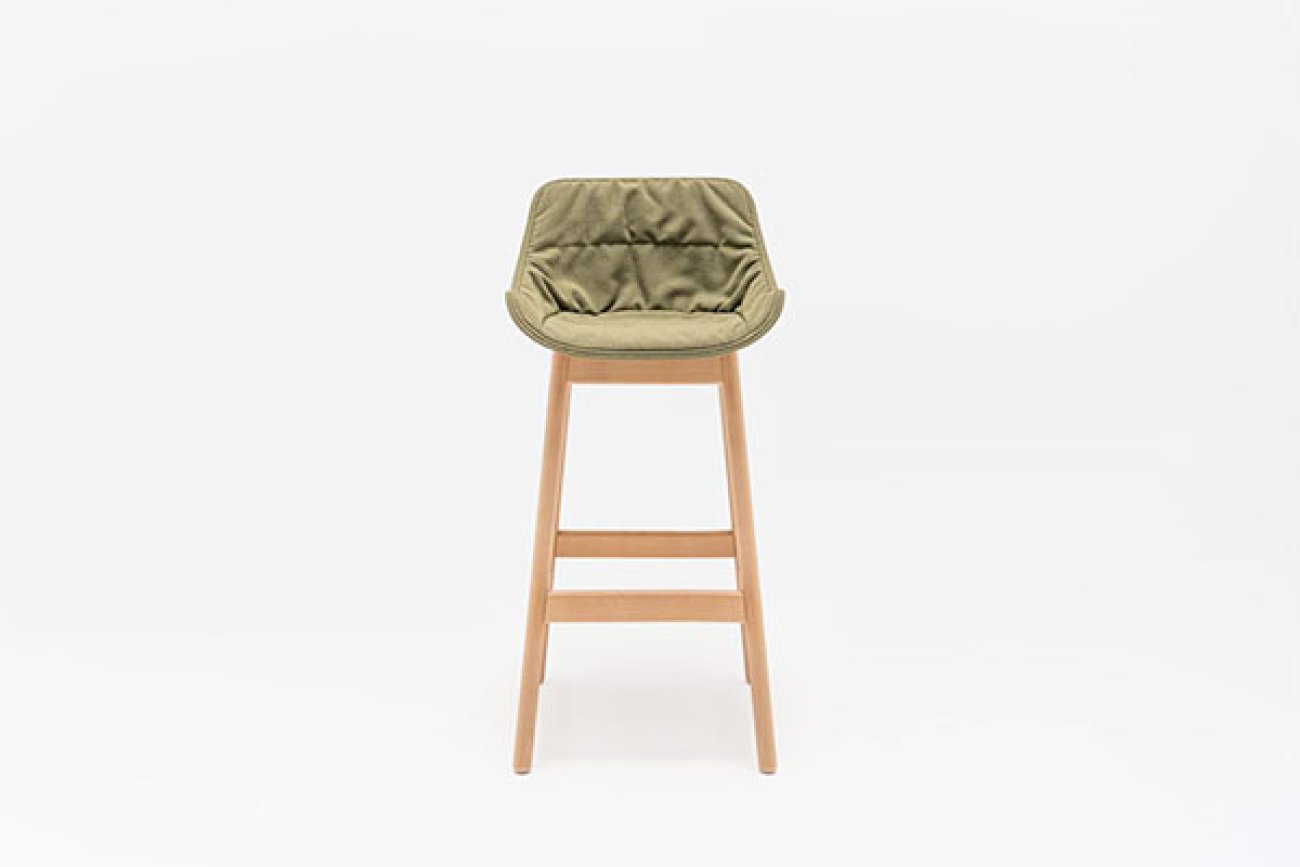 Barhocker Mit Holzbasis Baltic Soft Duo