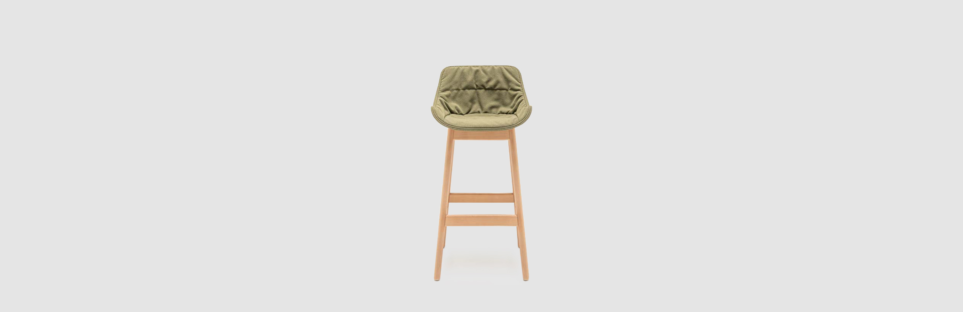 Barhocker mit Holzbasis Baltic Soft Duo - lookbook