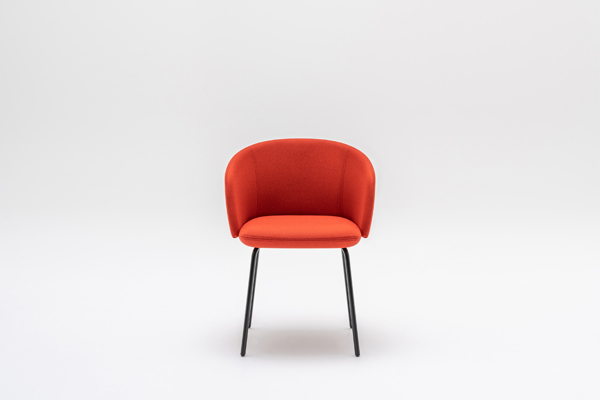 Sedia Con Base Fissa Grace