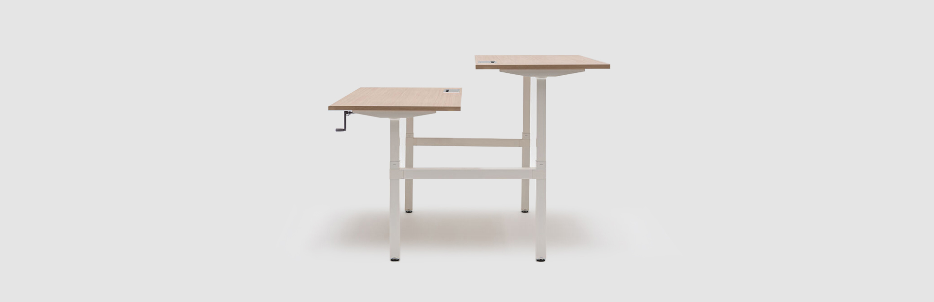Werktafel met handmatige hoogteverstelling Ogi Drive bench - lookbook