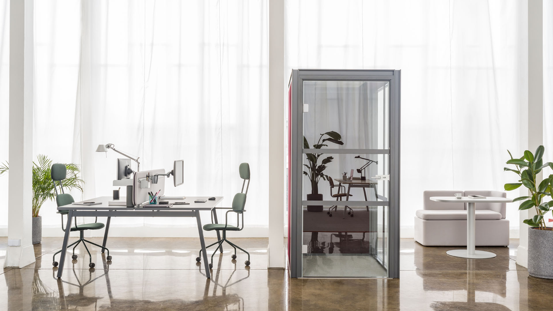 Akoestische cabine Hako - lookbook