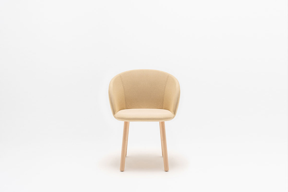 Chair Wooden Base Grace