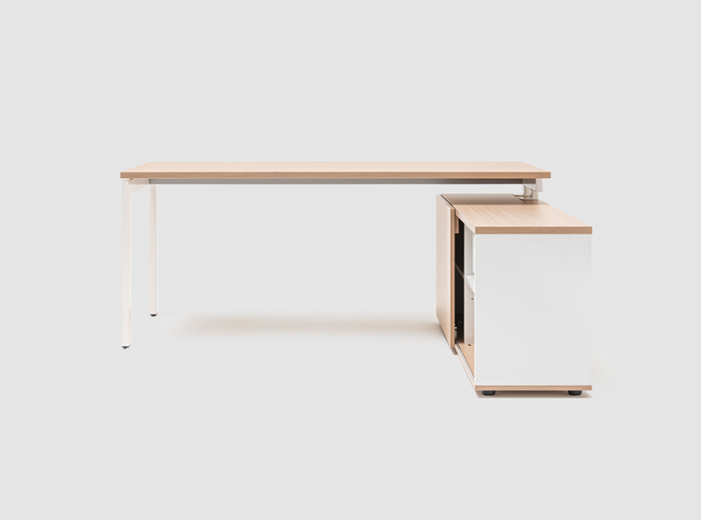 Schreibtisch mit Schrank Ogi U - lookbook