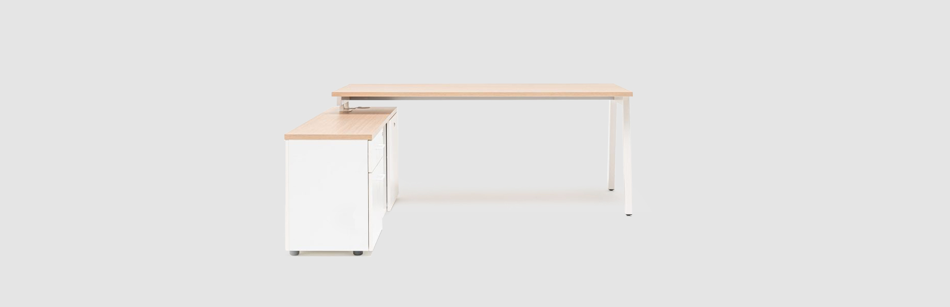 Schreibtisch mit Schrank Ogi M - lookbook