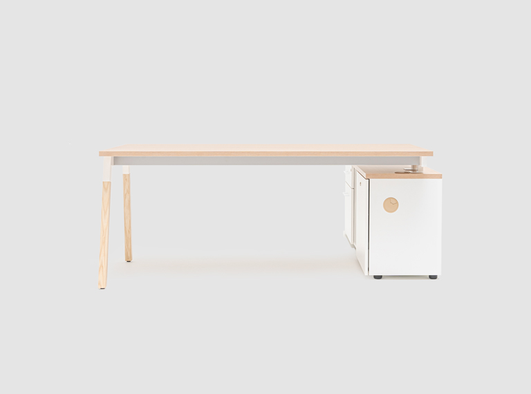 Schreibtisch mit Schrank Ogi W - lookbook
