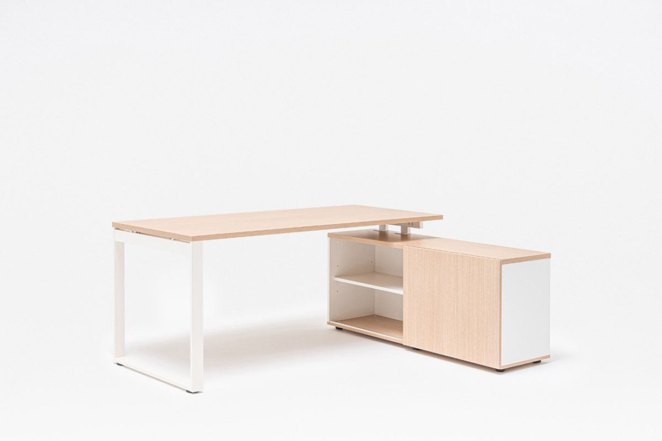 Schreibtisch Mit Schrank Ogi Q