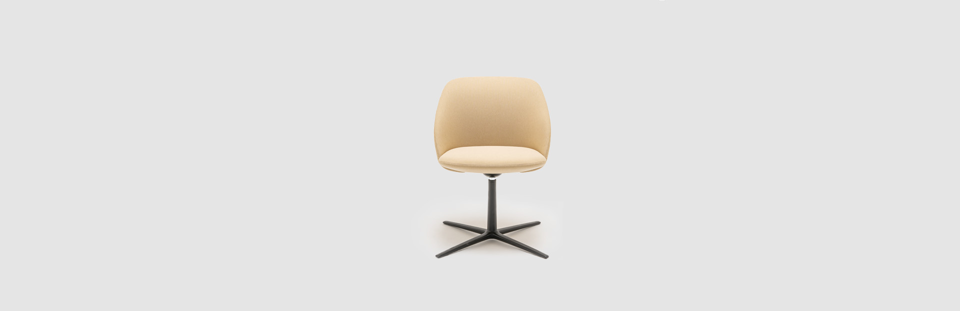 Lounge fauteuil met draaibare voetstuk Paralel - lookbook