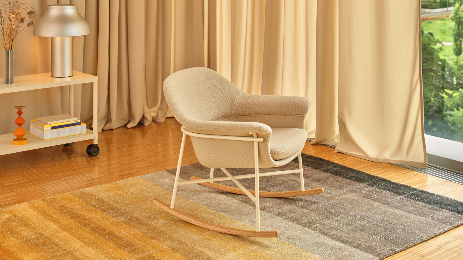 Fauteuil schommelbasis Ismo - lookbook
