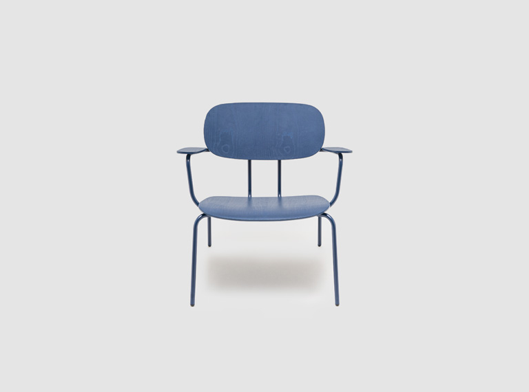 Sessel aus Sperrholz New School Lounge - lookbook