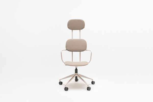 Chaise Réglable En Hauteur Tapissée Avec Appuie-Tête New School