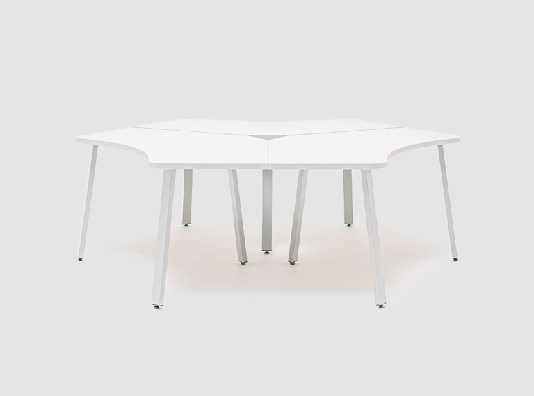 3 Personen Team-Schreibtisch Ogi A Bench - lookbook