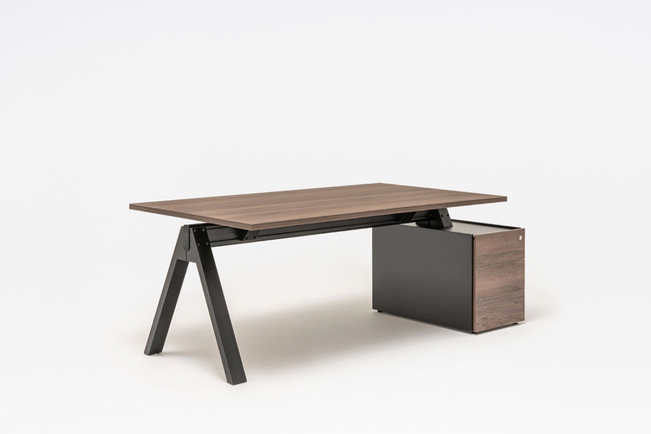 Chefschreibtisch Mit Container Viga
