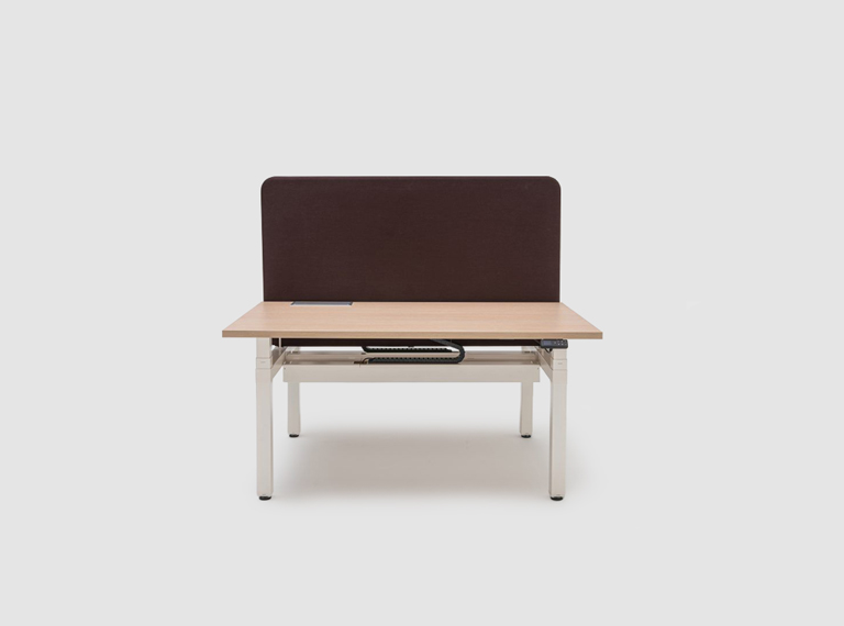 Akoestische schermen voor schuifbare bureaus Sonic - lookbook