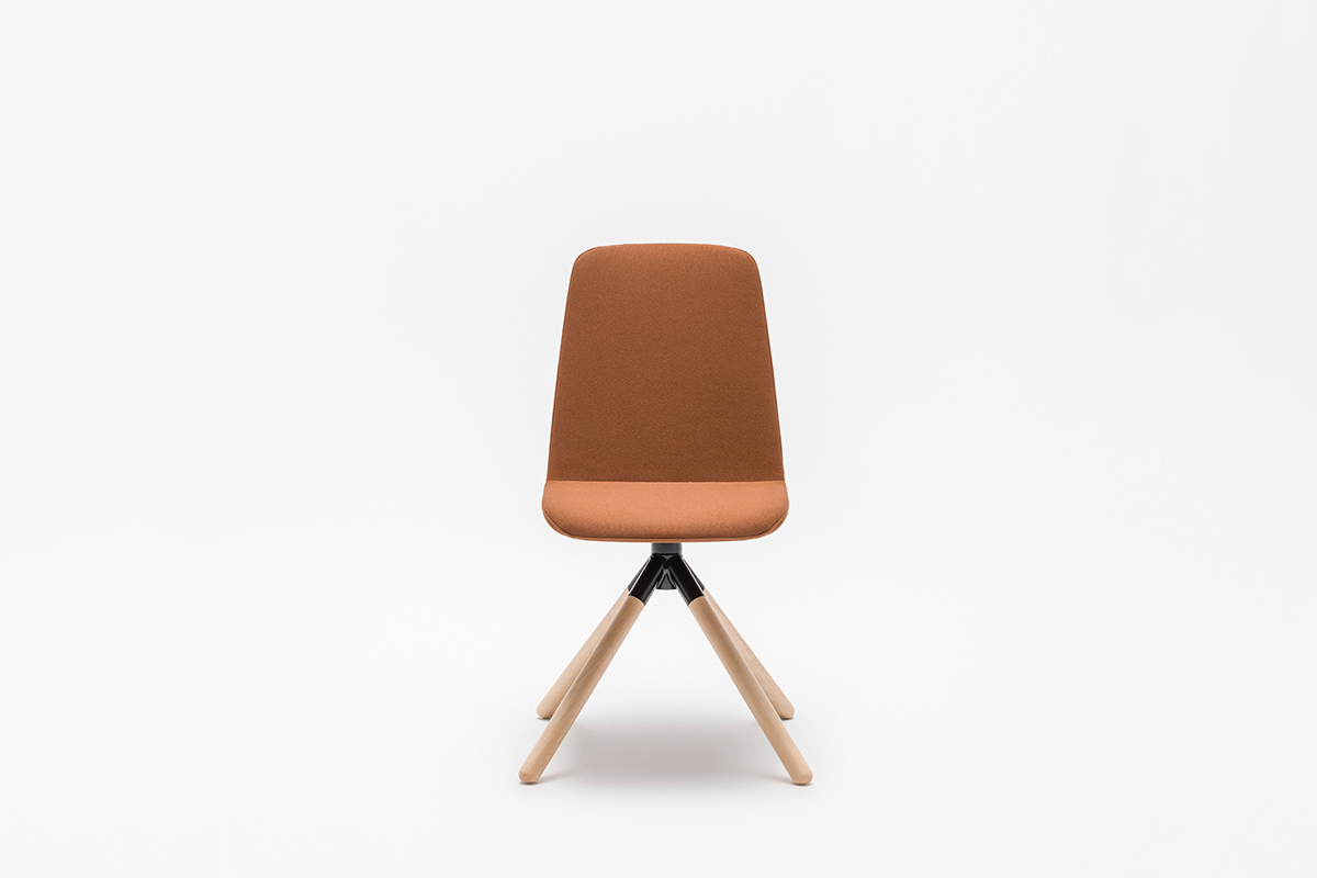 Chair Wooden Swivel Base Ulti