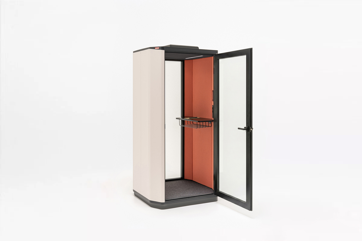 Een Geluidsdichte Cabine Voor Één Persoon Coda