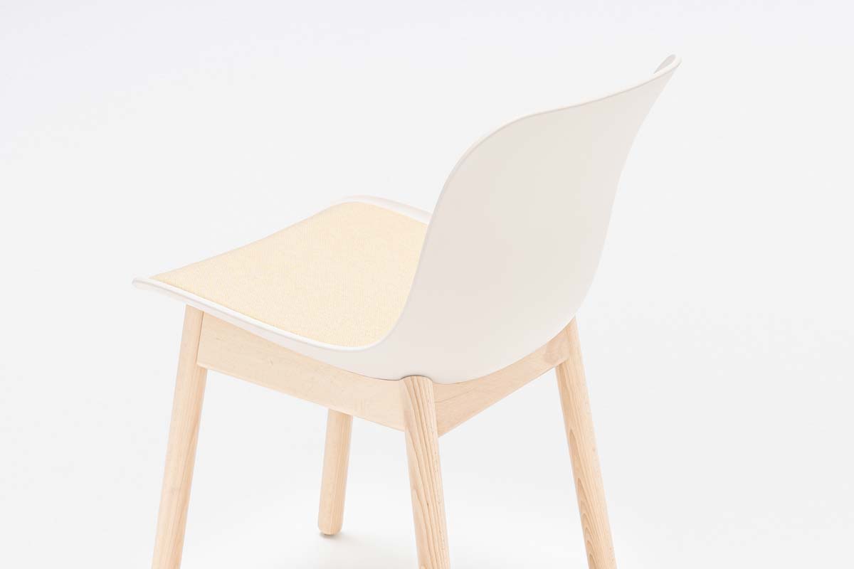 Chair Wooden Base Baltic 2 Remix