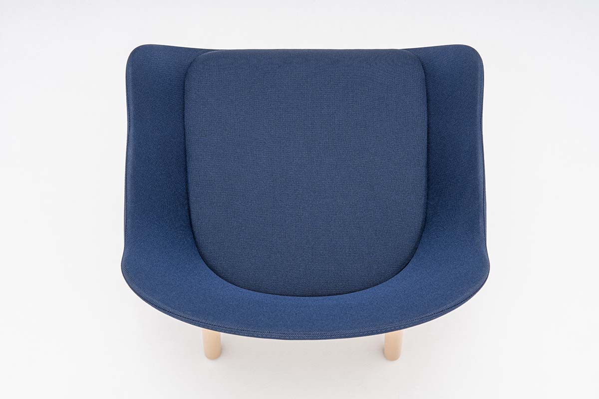Chair With Wooden Base Baltic Classic
