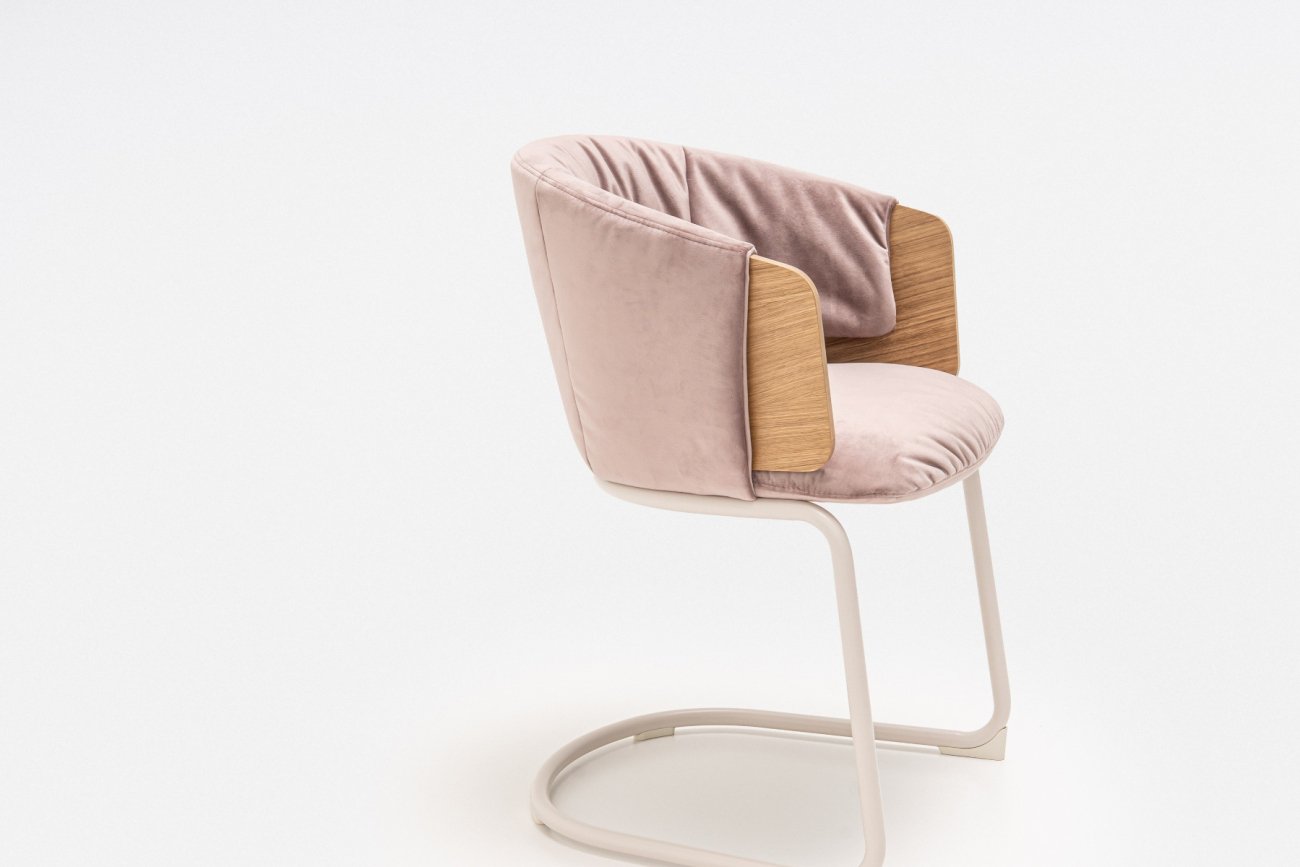 Chaise Structure Traîneau Collar