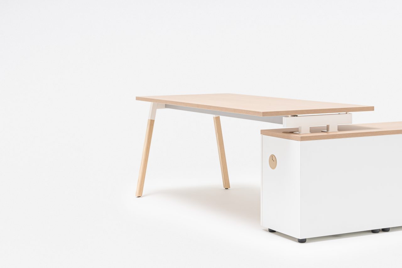 Bureau Avec Rangement Ogi W