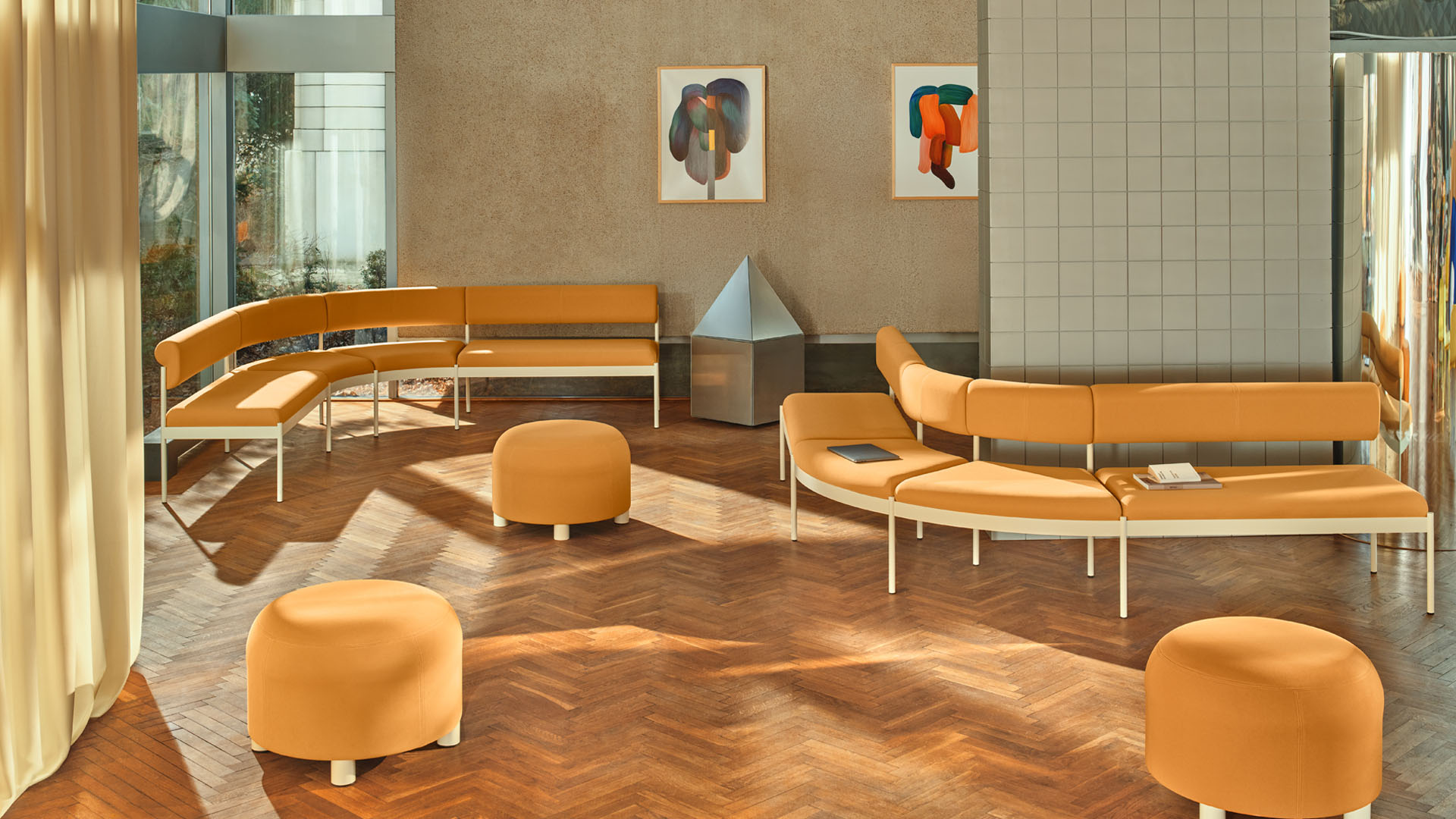 modułowy system siedzisk Nora - lookbook