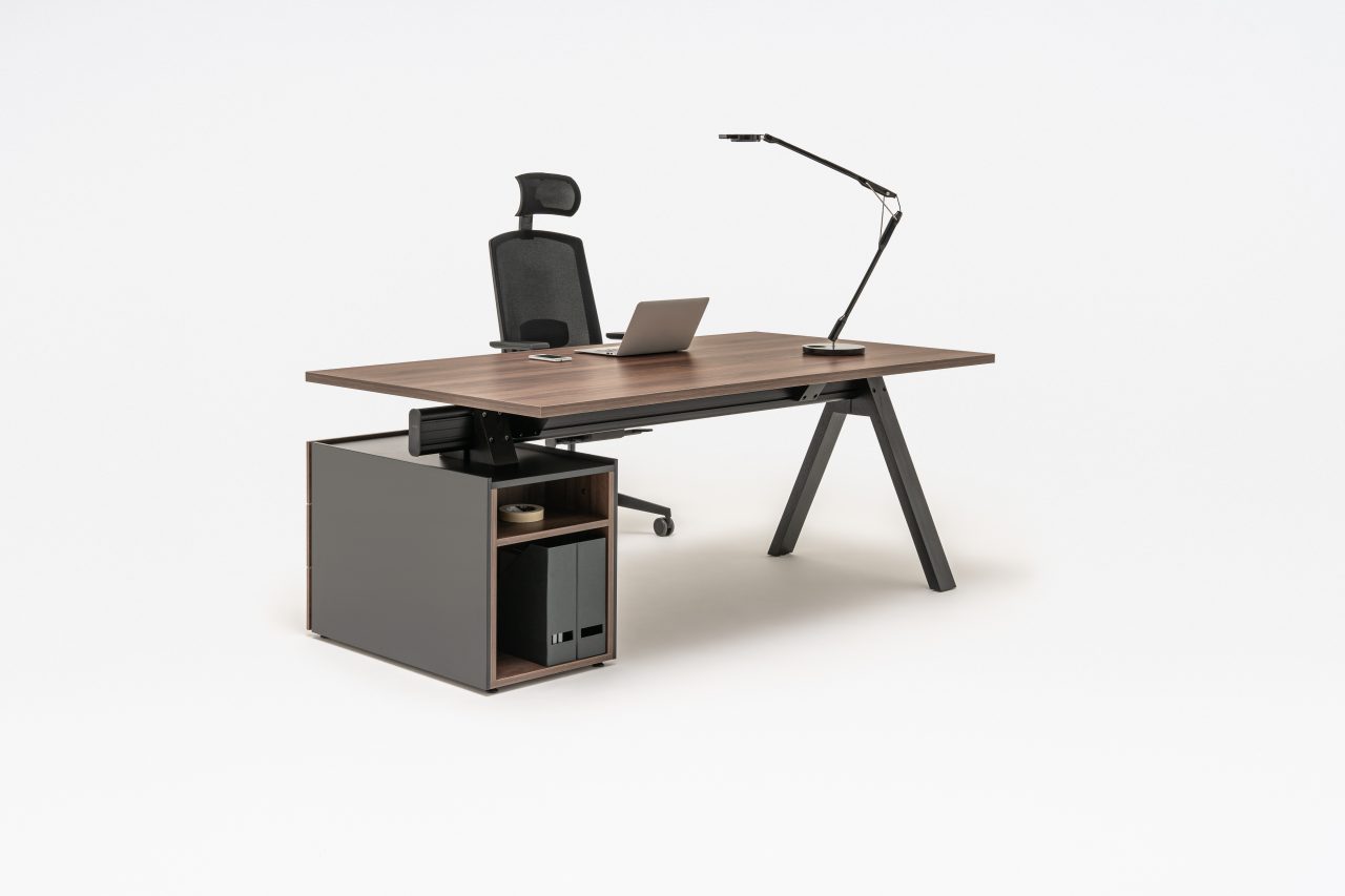 Executive Desk With Pedestal Viga