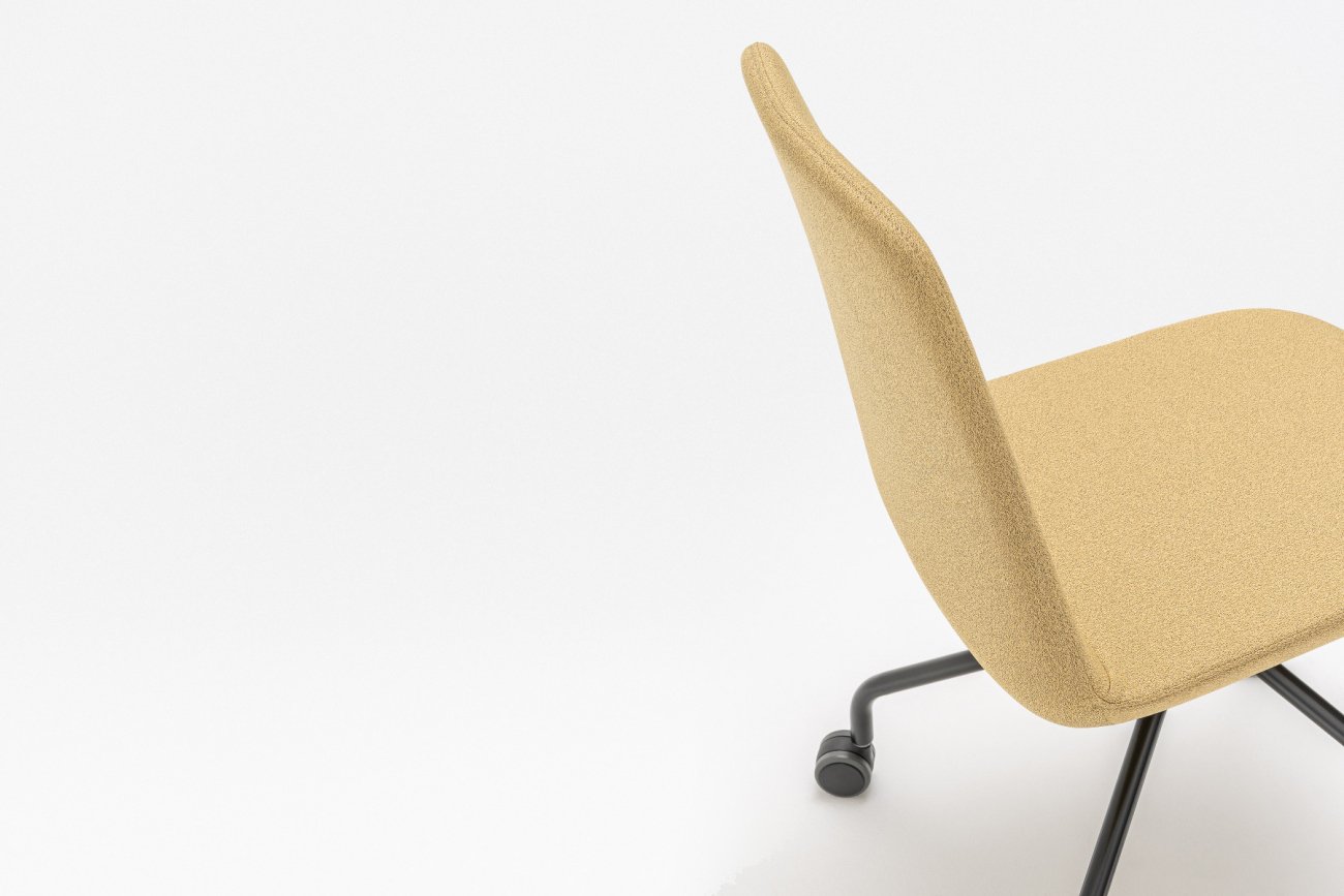 Chaise Piétement Étoile 4 Branches À Roulettes Ulti