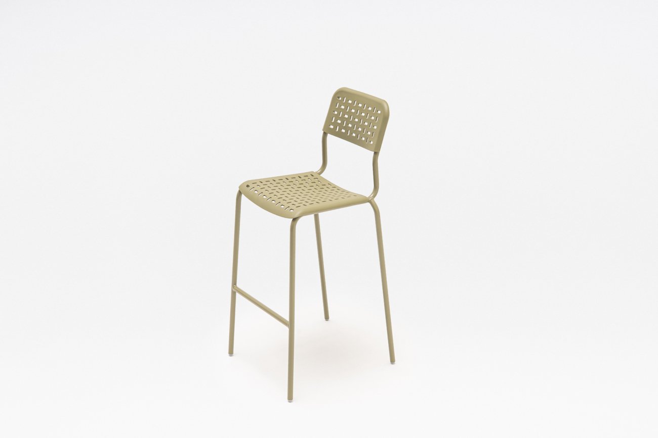 Tabouret Haut Tube