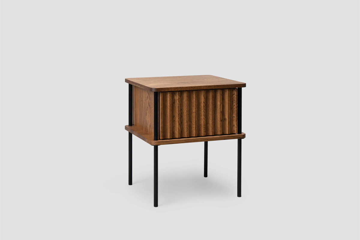 Table De Chevet En Bois Massif Maya
