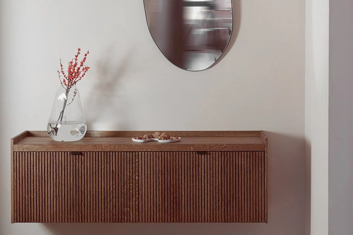 Armoire Tv En Bois Massif Meda