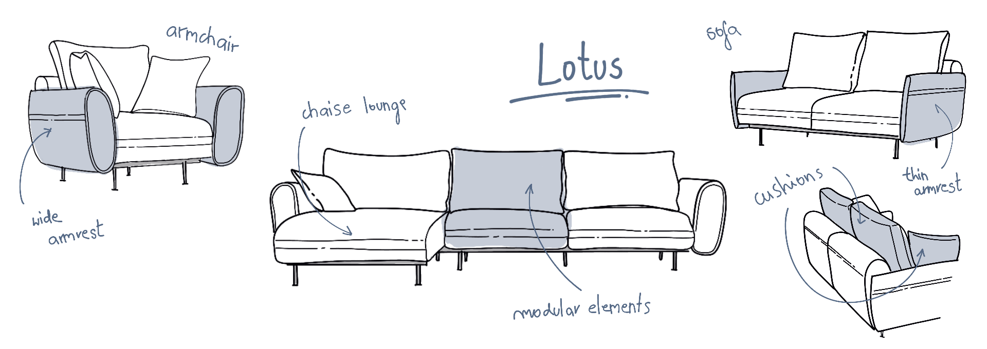 Sofa Lotus