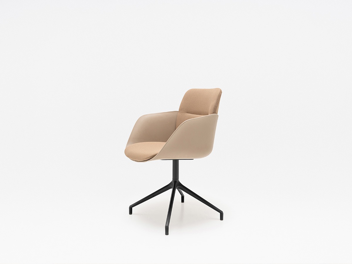 Swivel Chair With Aluminum Base Senda