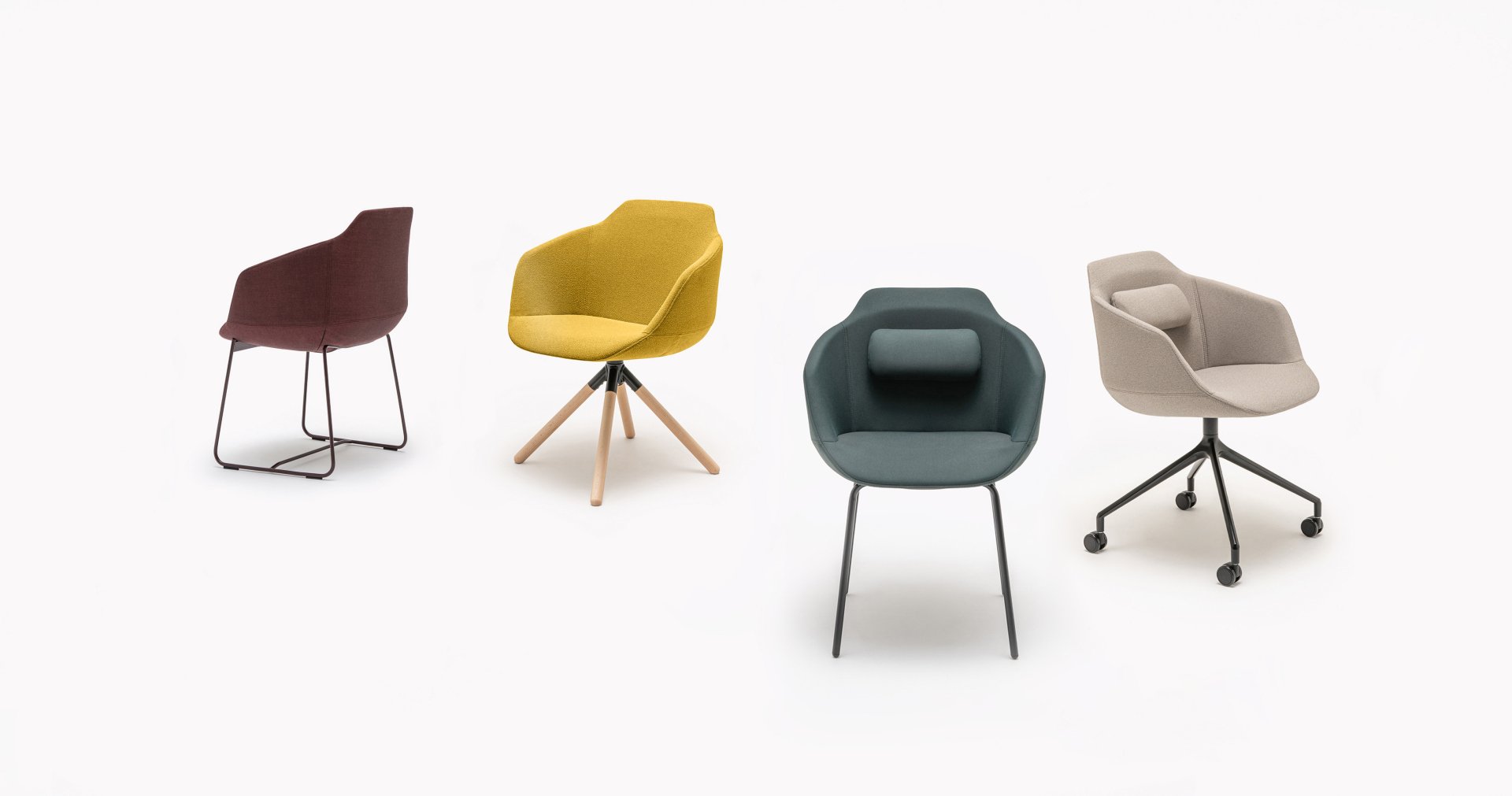 chair 4-star base with castors Ultra