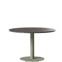 table Nodo: marbre marron, RAL 6013