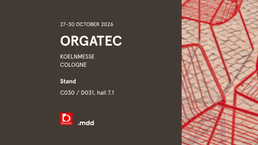 Meet us at ORGATEC 2026!