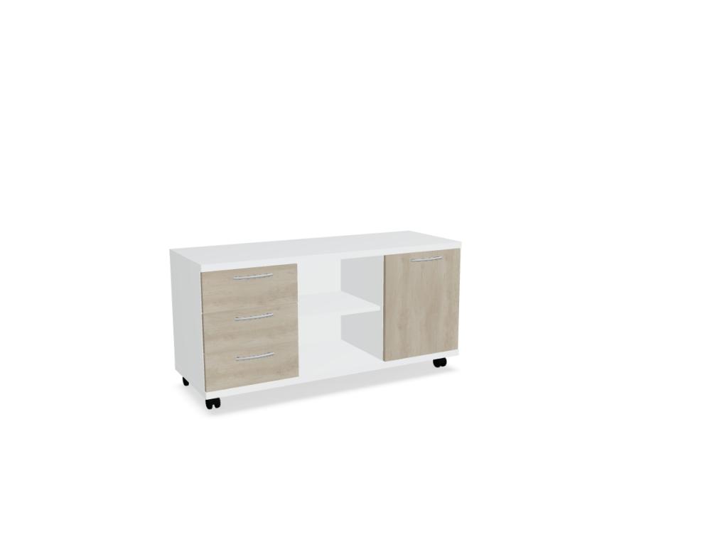 managerial cabinet -  STANDARD - mobile managerial storage - left