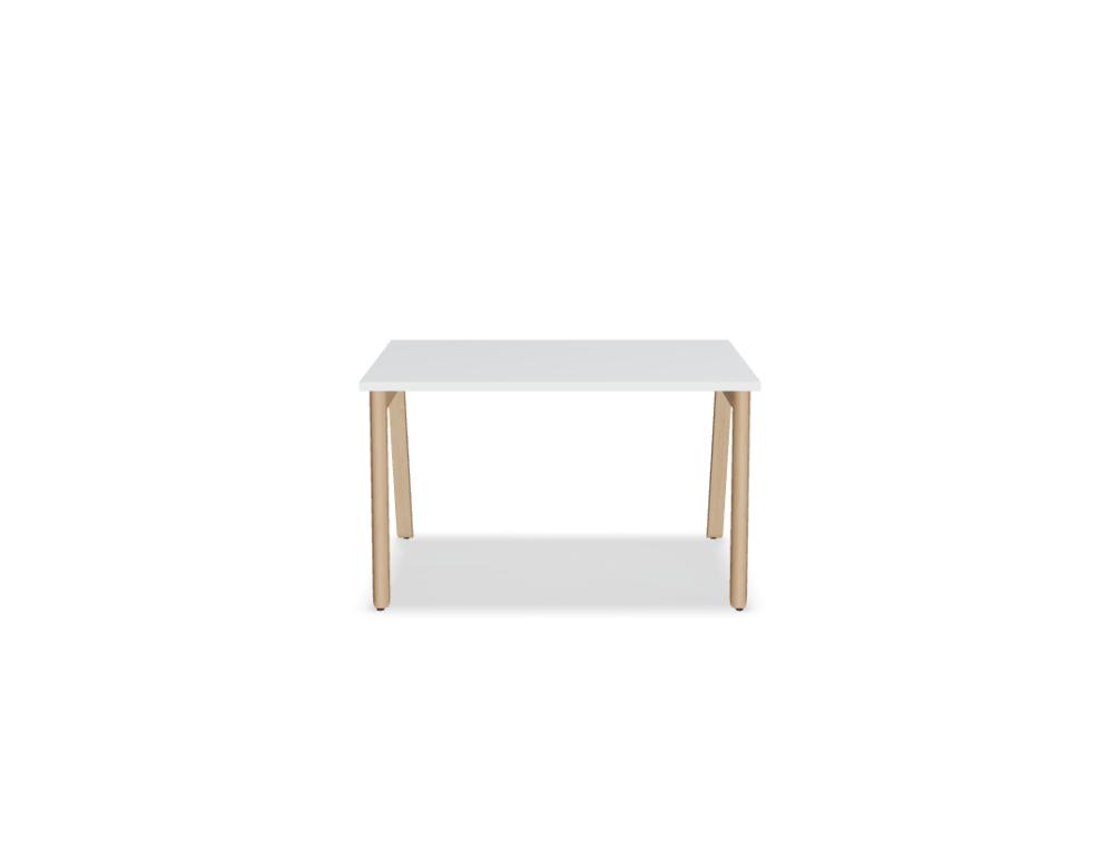 desk -  OGI B - standard desk with wooden legs